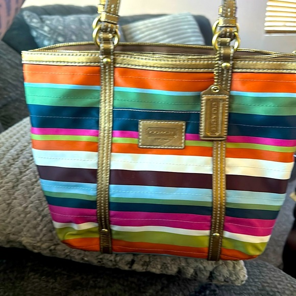 Coach Handbags - Coach legacy stripe